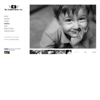 St Paul Photo Co - GEEK, with a personality - WordPress Website Design Minneapolis, MN